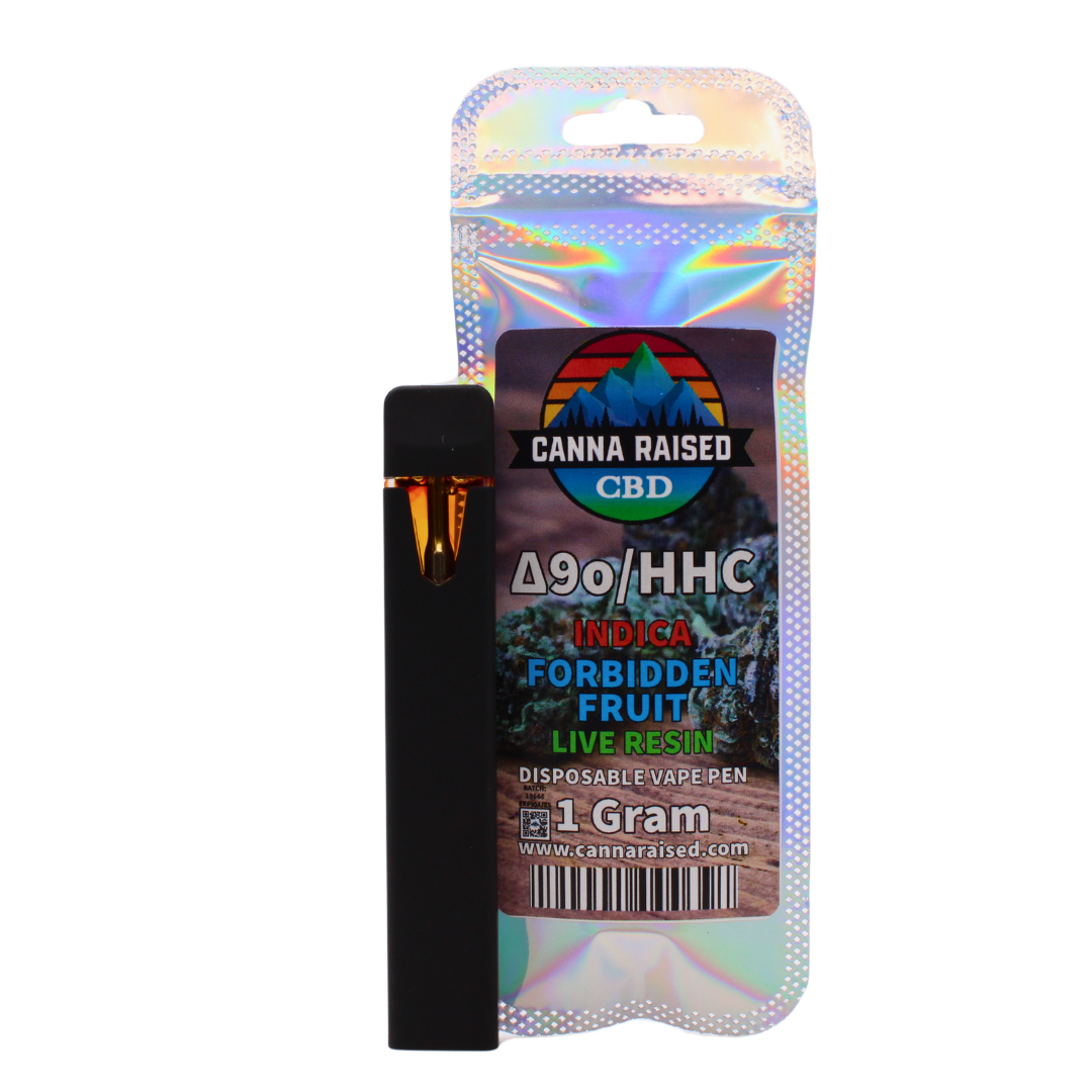 CannaRaised: Delta 9o/HHC Live Resin Disposable Vape (1ml-3ml)