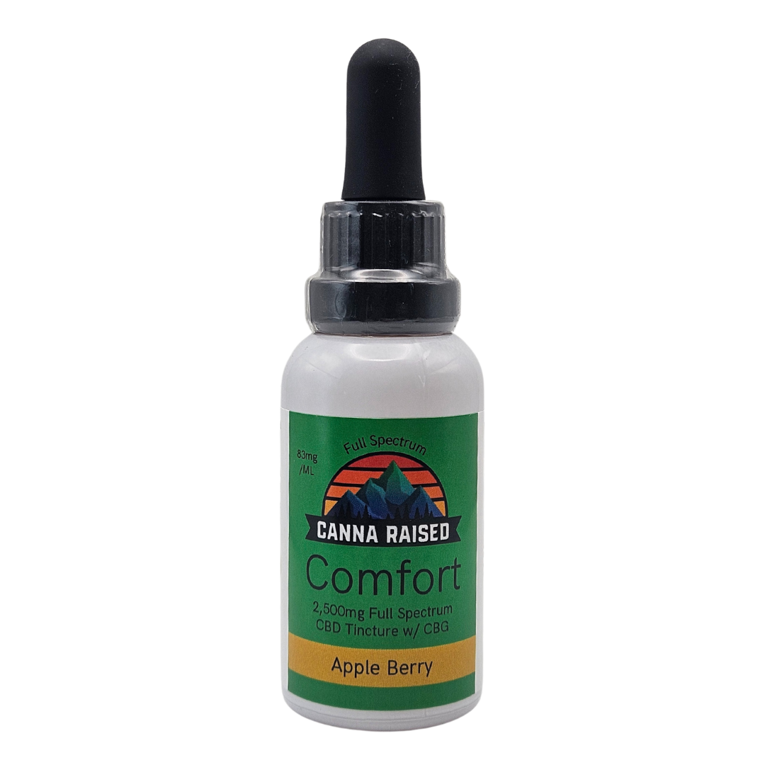Comfort: Full Spectrum CBD Tincture (2,500mg/Bottle)