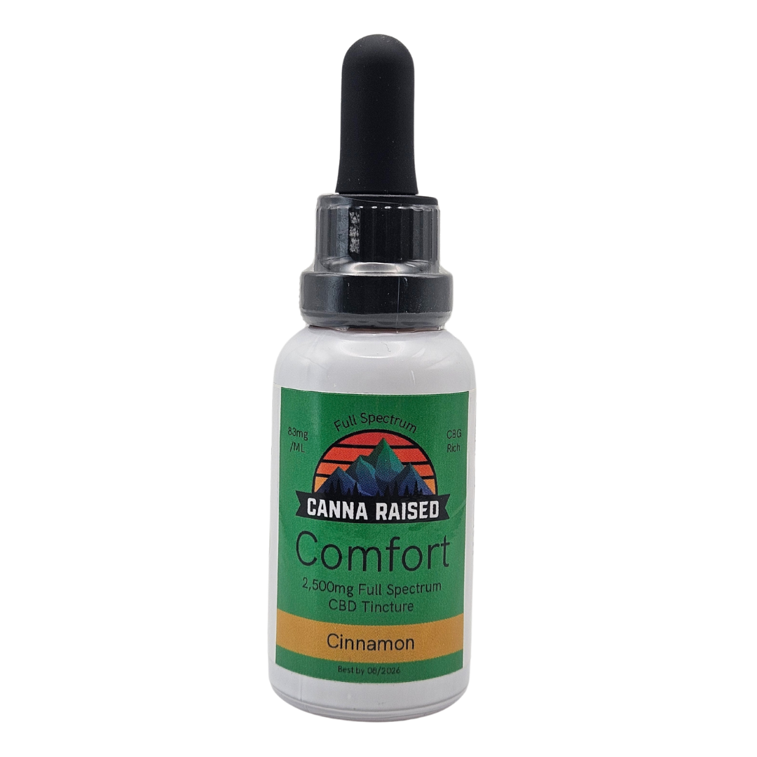 Comfort: Full Spectrum CBD Tincture (2,500mg/Bottle)