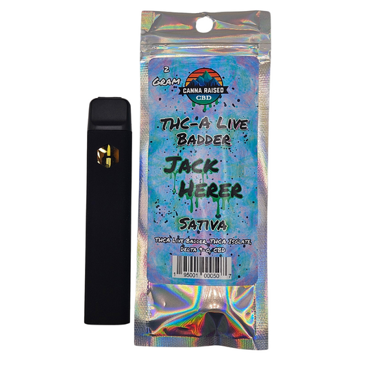 CannaRaised Pure THCA Live Resin Disposable Vape (2ml)