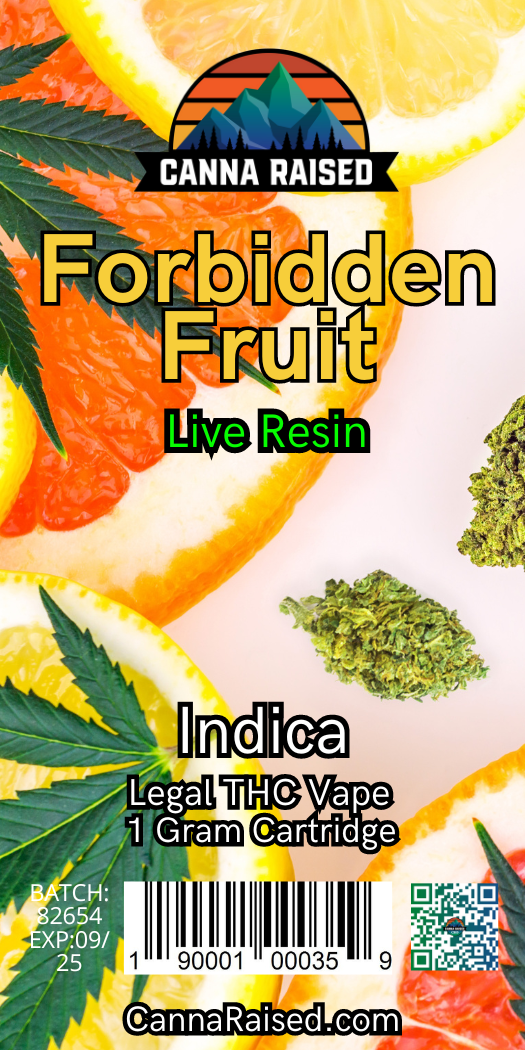 CannaRaised: Legal THC Vape Cartridge (1ml)