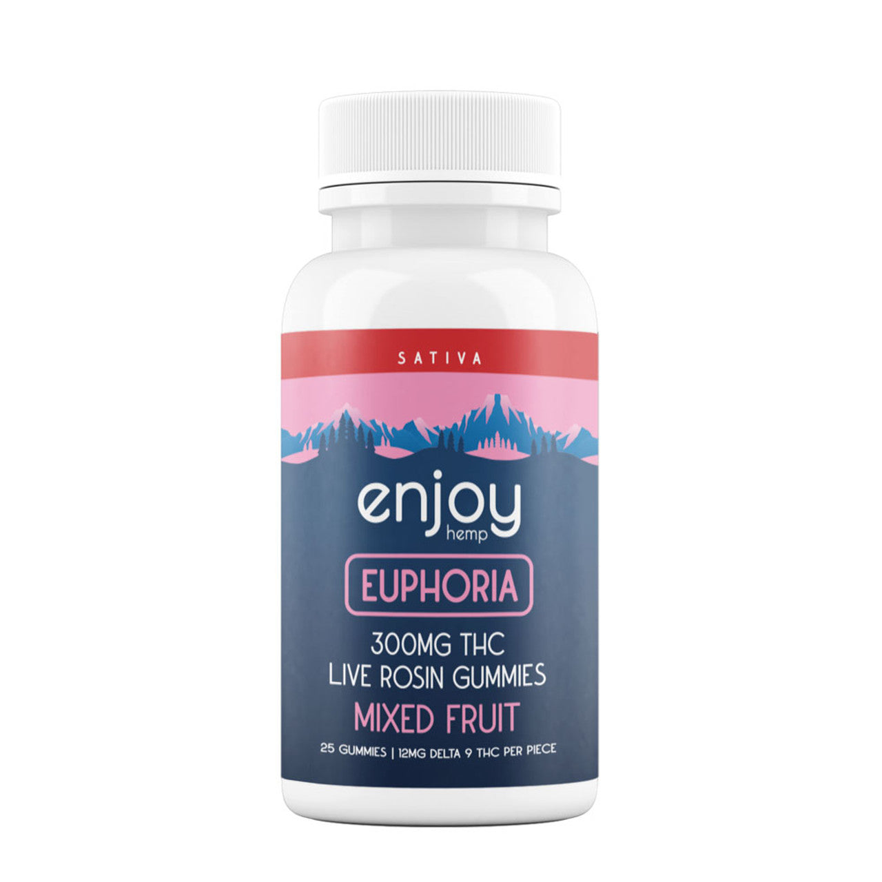 Enjoy Hemp Live Rosin Delta 9 Gummies (12mg/25ct)