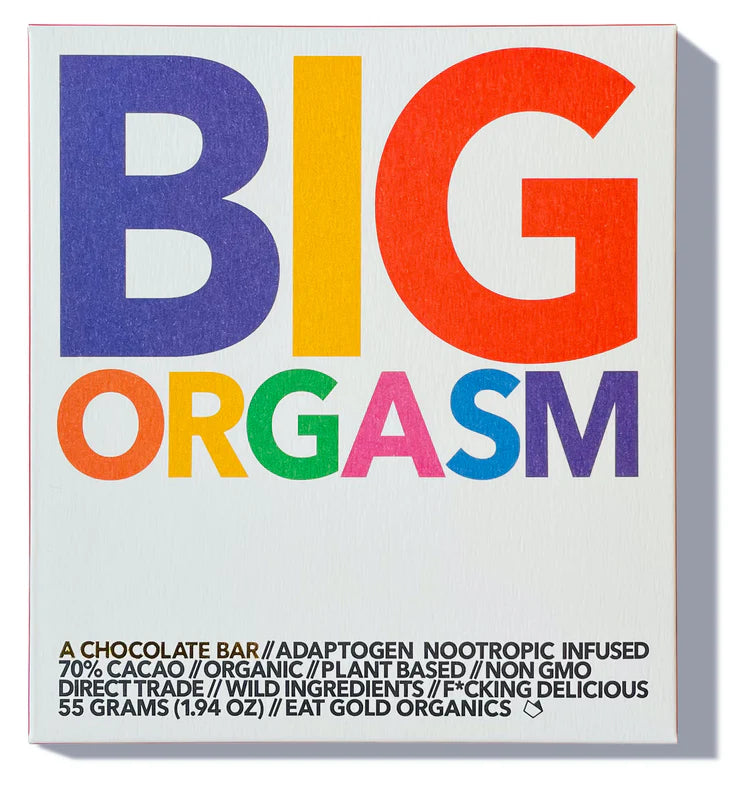 Big Orgasm: Functional Libido Chocolate Bar
