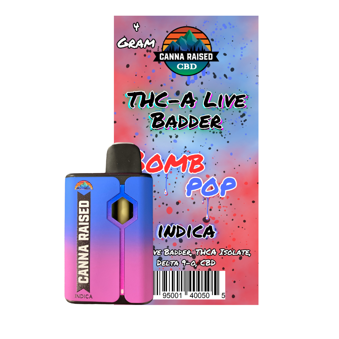 CannaRaised Pure THCA Live Resin Disposable Vape (4ml)