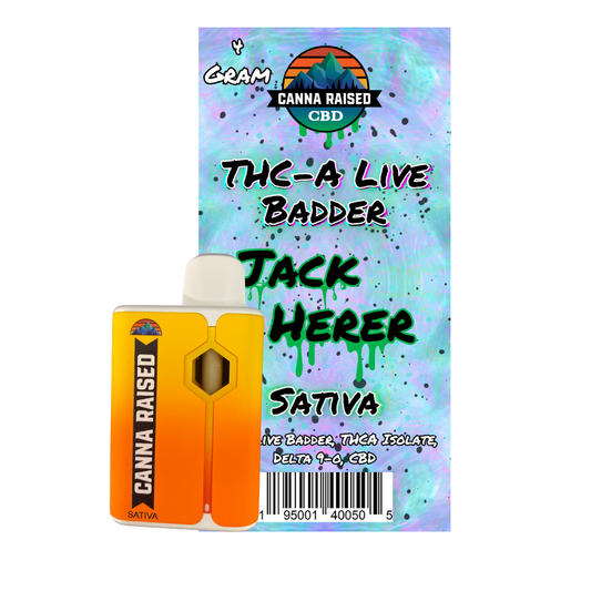 CannaRaised Pure THCA Live Resin Disposable Vape (4ml)