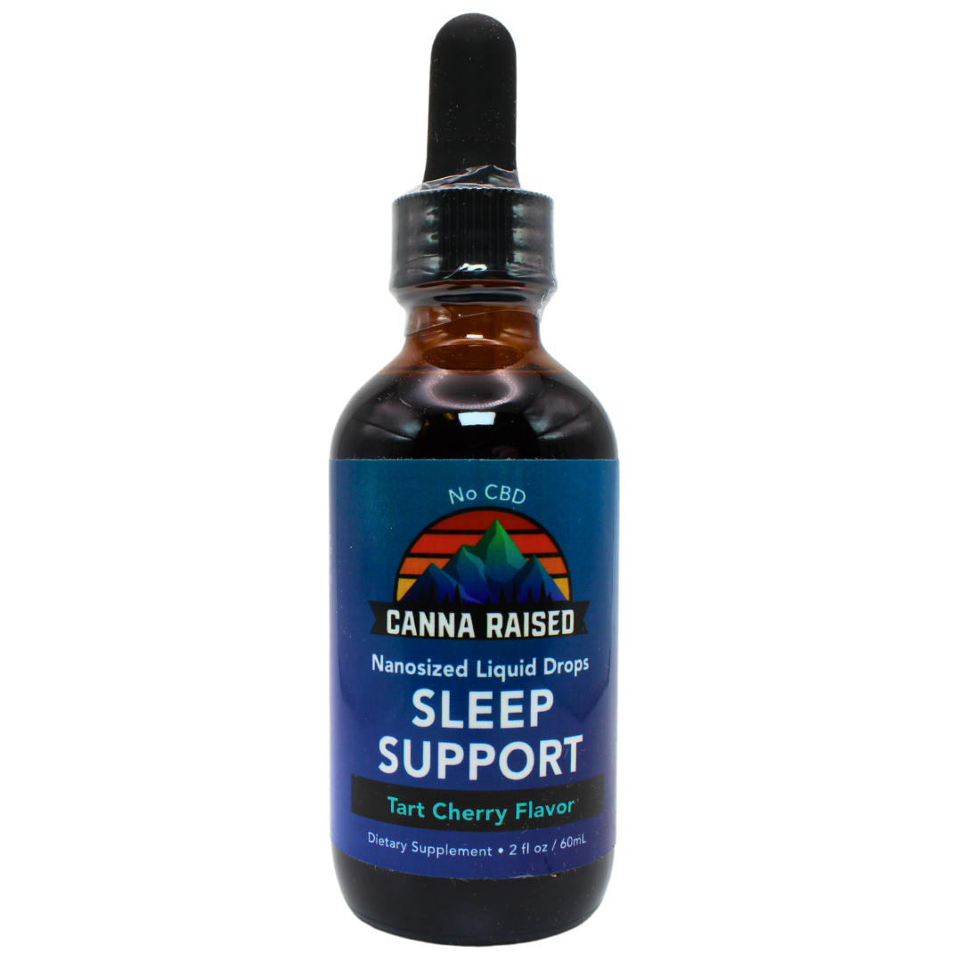 Sleep Support: 5-HTP, L-Theanine and Gaba Tincture (CBD & THC Free)
