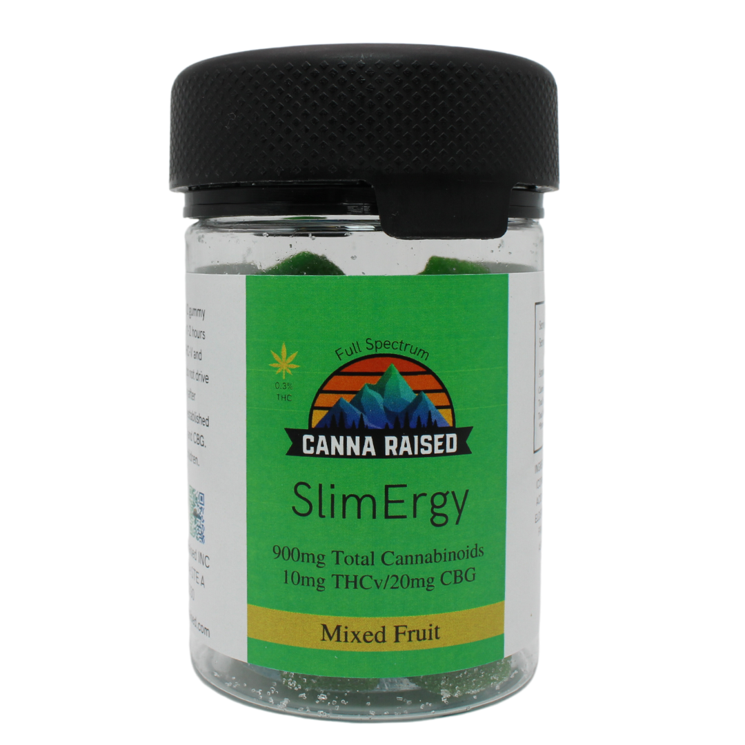 SlimErgy: THC-V/CBG Weight Loss & Energy Gummies (30mg/30ct)